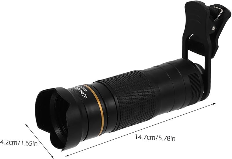 Universal Phone Telescope Lens 32x Telephoto External Lens for Smartphone Photography - Image 3