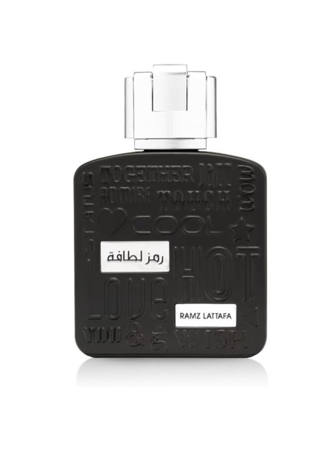 Lattafa Eau de Parfum Silver for Unisex by Ramez 100ml - Image 3