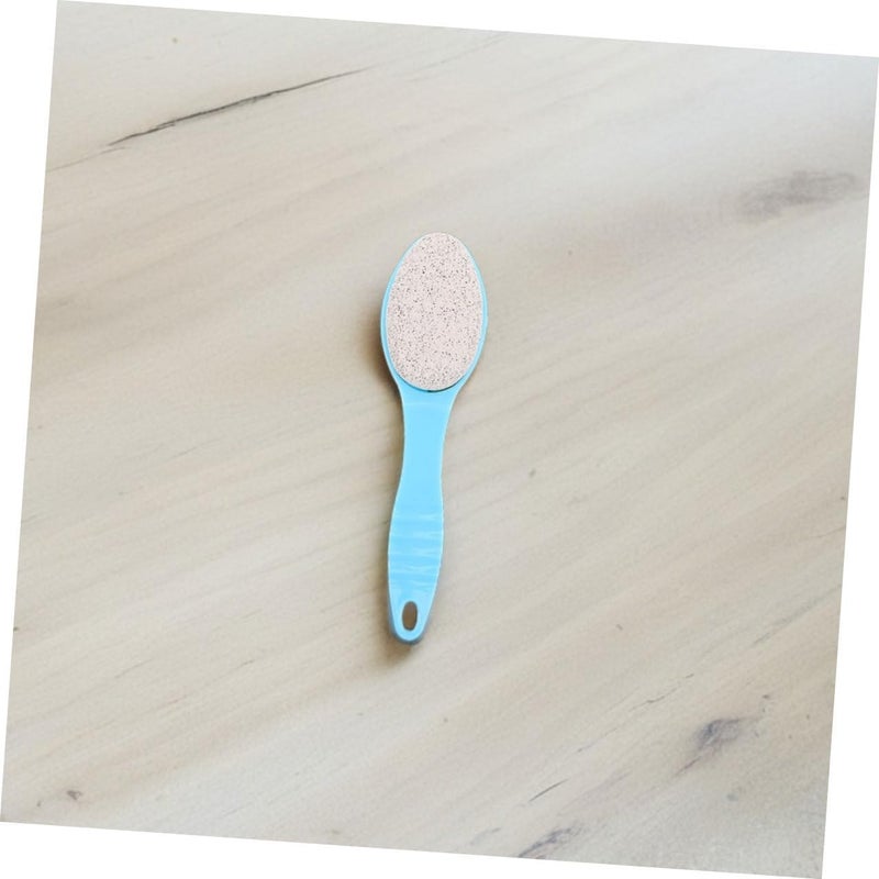 TIDTALEO 2pcs Double-Sided Foot Scrubber Pumice Stone Brush Heel Scraper for Dead Skin Removal Foot File Exfoliator Tool for Home Pedicure - Image 5