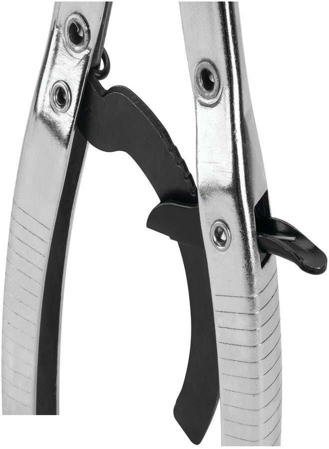 بيرفورمانس تول كماشة ضغط خرطوم W83207 من Performance Tool مقاس 10 بوصات - آلية تثبيت سقاطة للتحكم الدقيق في التدفق - Image 4