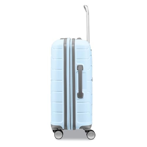 Samsonite Freeform Hardside Carry-On Luggage with Spinner Wheels - Hardshell Suitcase - TSA, Airline-Approved - Expandable Hard Shell, Smooth Rolling Wheels for Lightweight Travel - Sky Blue - Image 2