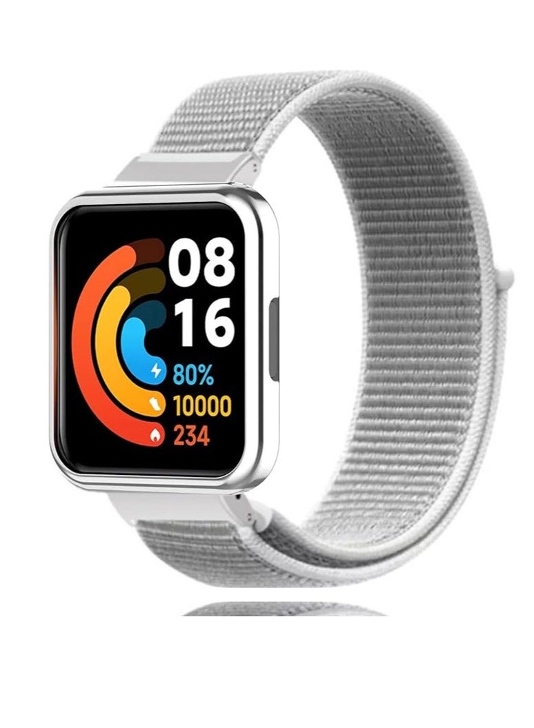shomira Compatible with Sports Watch Strap for Redmi Watch 3 Lite, Replacement Nylon Strap Compatible with Redmi Watch 3 Lite - Image 1
