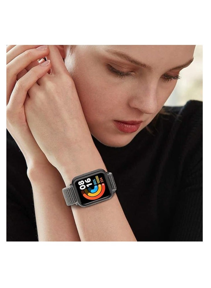 shomira Compatible with Sports Watch Strap for Redmi Watch 3 Lite, Replacement Nylon Strap Compatible with Redmi Watch 3 Lite - Image 2