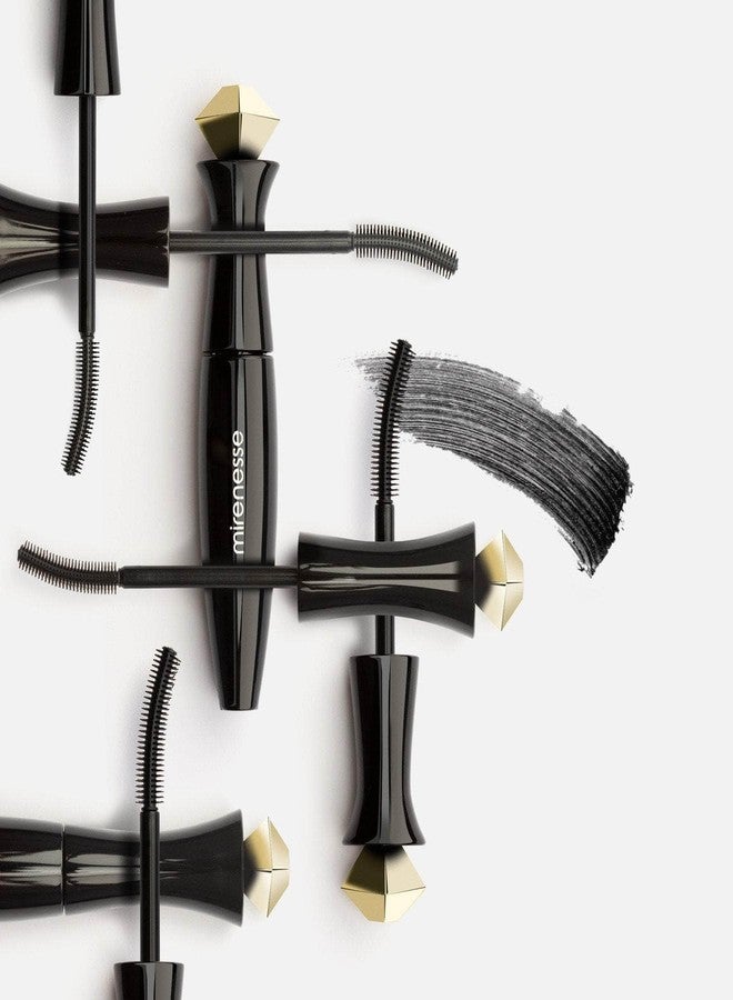 Mirenesse Secret Weapon iCurl 24hr Mascara, Extreme Eyelash Curl with Microwrap Tubing Formula, Water Resistant & Smudge Proof, Safe for Sensitive Eyes, Award Winning, Vegan & Toxin Free, Black 0.35oz - Image 4