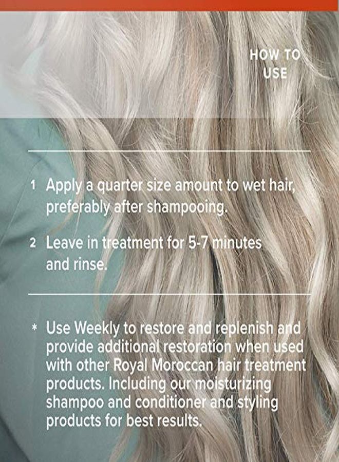 Royal Moroccan Treatment For Dry Hair Royal Moroccan Formula Moisturizing For Dry And Colored Hair 250 Ml 8.45 Fl.Oz,Moroccan Argan Oil Hair Products For Color Treated Hair, Frizzy Hair. - Image 5