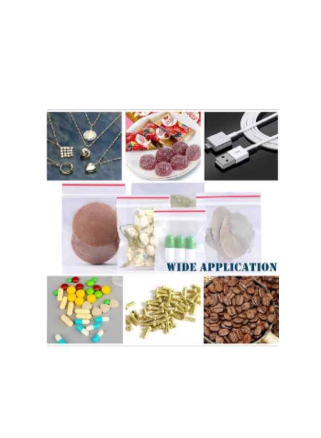 Thickened Sealing Bags, Clear Plastic Bags, Resealable Storage Pouches, Durable Multi Sizes Poly Zip Lock Plastic Bags, Office Stationery Storage, Jewellery Packaging،8.5*6.5 - Image 2