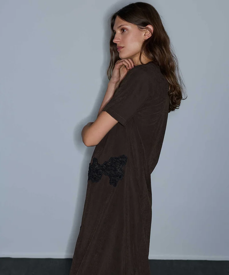 Ipekyol  Lace-Trim V-Neck Dress for Women | Best Price UAE