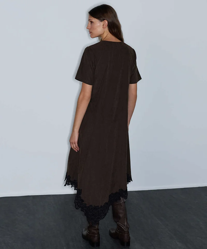 Ipekyol  Lace-Trim V-Neck Dress for Women | Best Price UAE