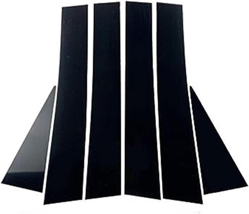 Vuzmode Glossy Black Pillar Posts for Chevrolet Captiva - Image 1