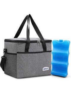 Beauenty Breast Milk Cooler Bag with Ice Pack for 6 Bottles up to 9 Ounce Insulated Baby Bottles Tote Bag for Breastfeeding Mothers on The go  - Image 1