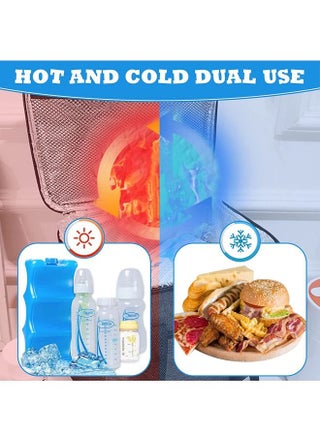 Breast Milk Cooler Bag with Ice Pack for 6 Bottles up to 9 Ounce Insulated Baby Bottles Tote Bag for Breastfeeding Mothers on The go - view 4