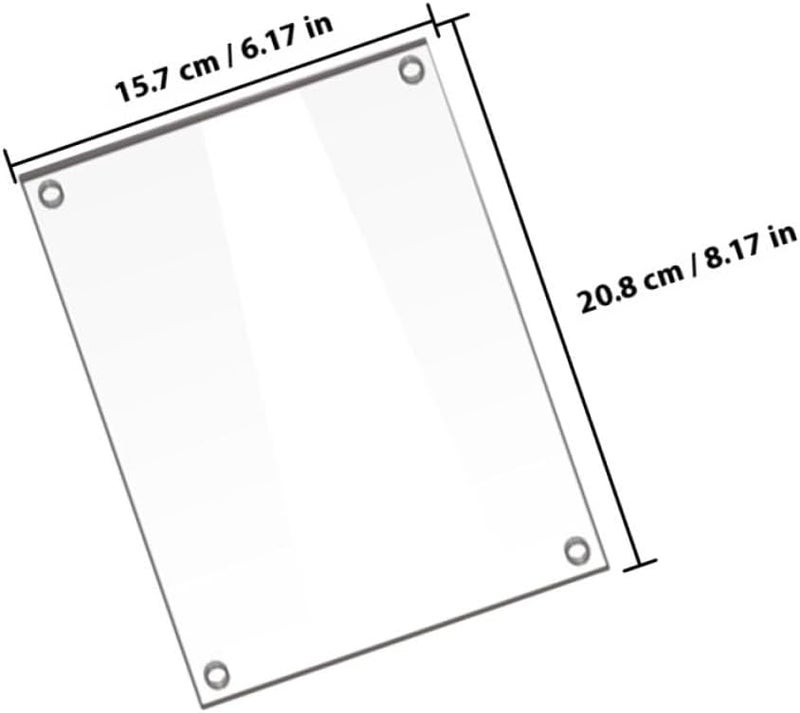 Decorative Acrylic Picture Frame Large Wall Photo Holder for Living Room Household Painting Display - Image 2