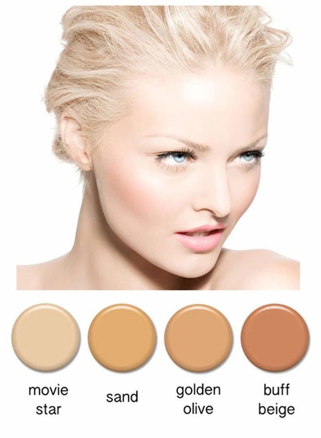 Art of Air 4pc FAIR Complexion Professional Airbrush Cosmetic Makeup Set 1/2 oz bottles - Image 2