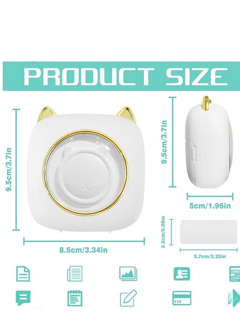 Wireless Mini Photo Printer Label Printer Portable BT Mini Thermal Printer - Image 3