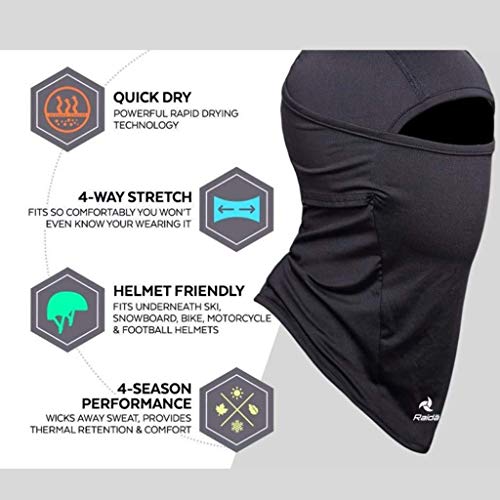 Raida CoolSkin Balaclava | Multi-Functional Design | Full-Face Protection | Odor-Free - Image 3