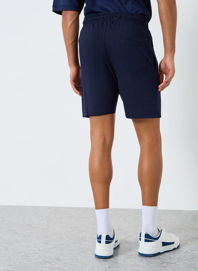 Styli Men Regular Fit Print Detail Shorts - Image 4