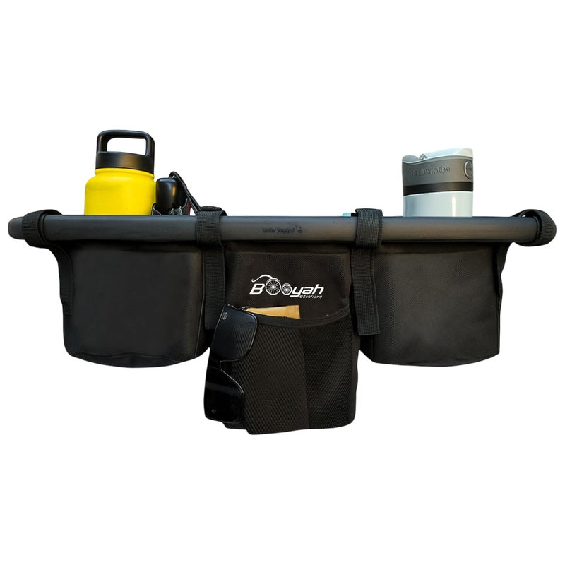 Booyah Strollers Double Stroller Organizer for Bob Duallie and Baby Jogger City Mini GT - Image 1