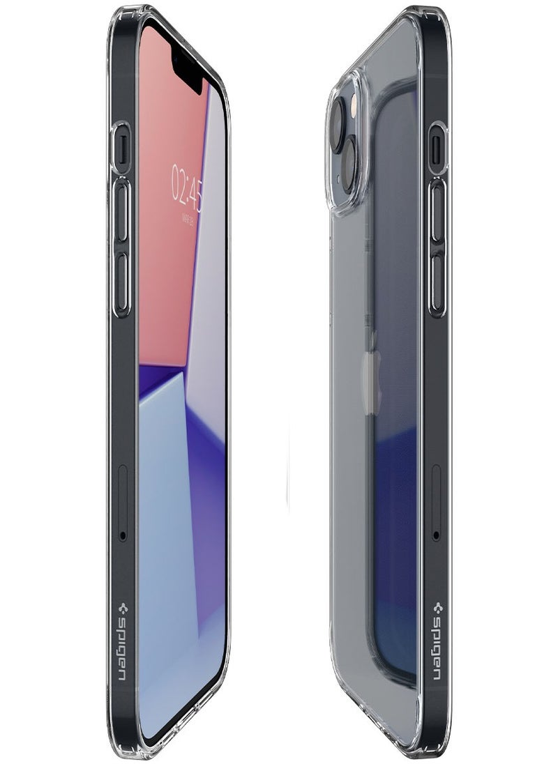 Spigen Air Skin Hybrid iPhone 14 Plus Case Cover - Crystal Clear  - Image 3