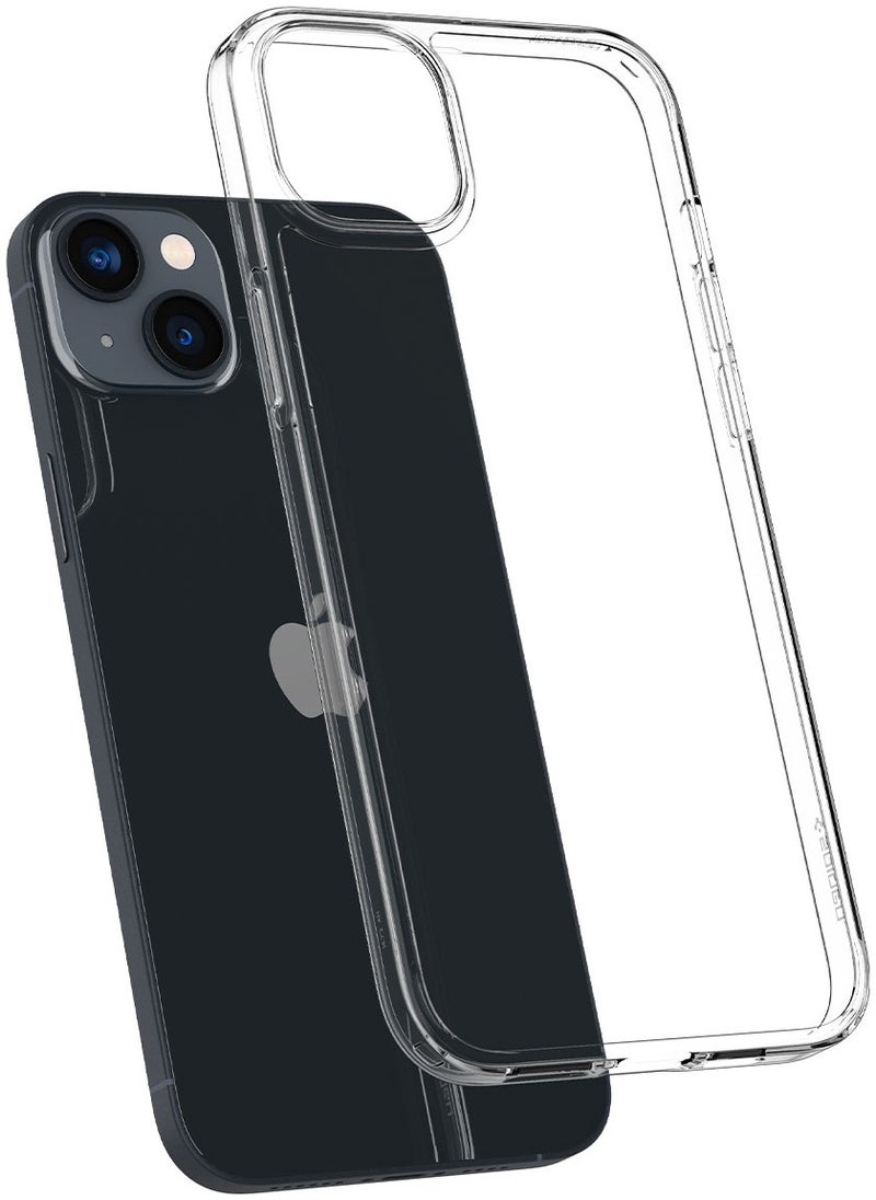 Spigen Air Skin Hybrid iPhone 14 Plus Case Cover - Crystal Clear  - Image 2