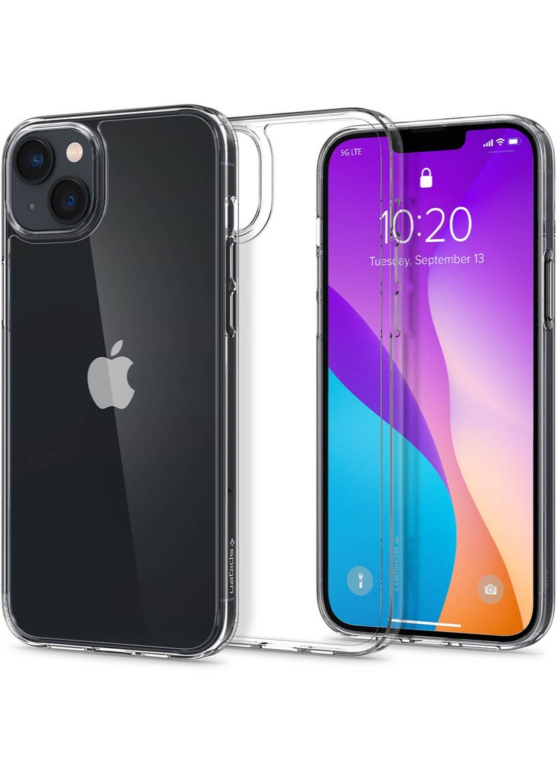 Spigen Air Skin Hybrid iPhone 14 Plus Case Cover - Crystal Clear  - Image 1