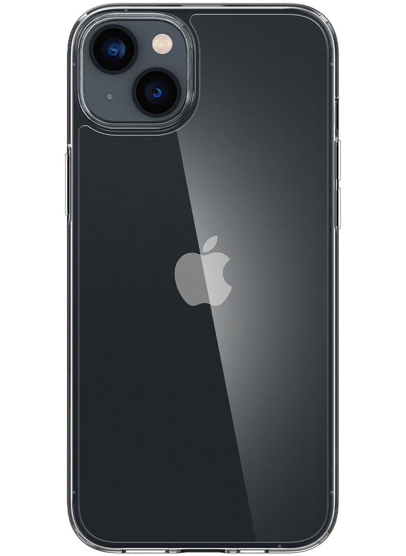 Spigen Air Skin Hybrid iPhone 14 Plus Case Cover - Crystal Clear  - Image 5