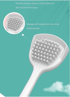 Generic Tongue Cleaner Scraper Portable Reusable Tongue Scraper Tongue Cleaning for Oral Cleaning and Reducing Bad Breath 2PCS  - Image 5