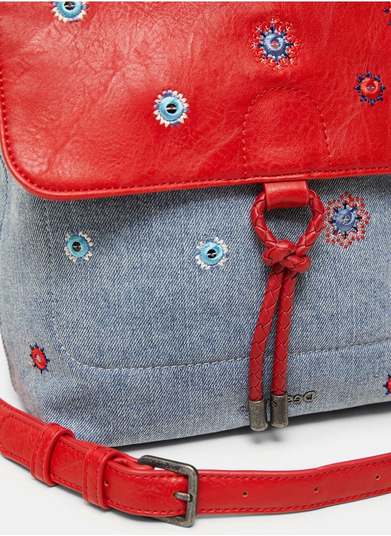 DESIGUAL Desigual Mandala Canvas Backpack  - Image 5