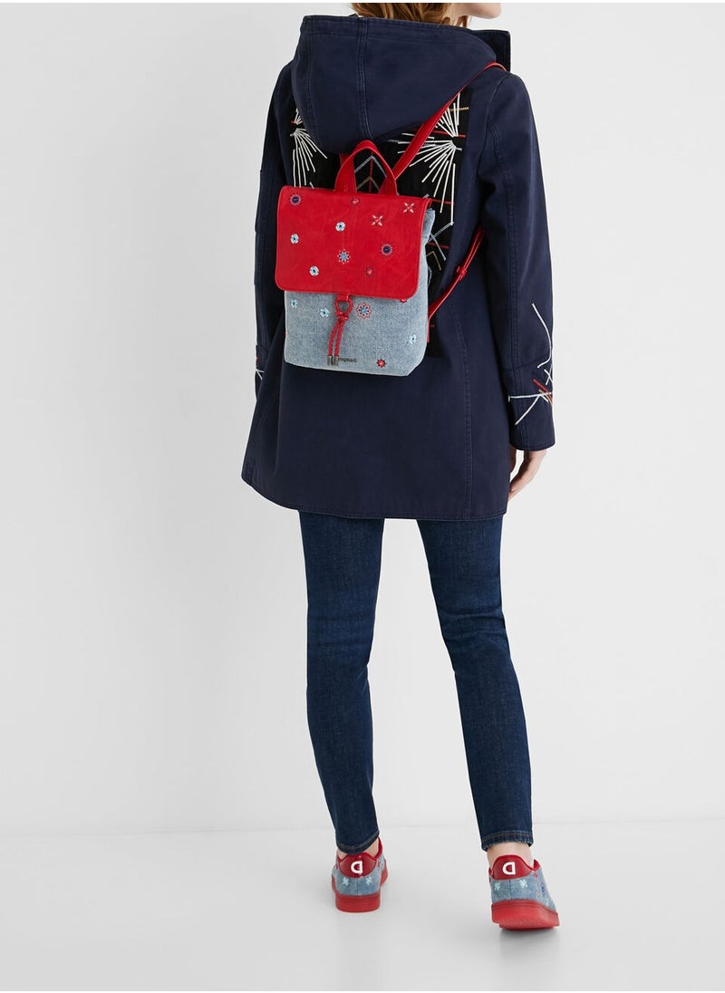 DESIGUAL Desigual Mandala Canvas Backpack  - Image 2