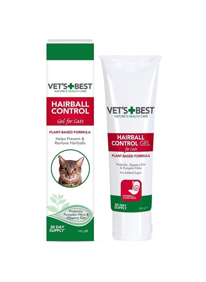 Vet's Best - Hairball Control Gel For Cats - 100g - Image 1