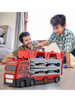 Generic Mega Hauler Truck with Ejection Race Track, Kids' Deform ...