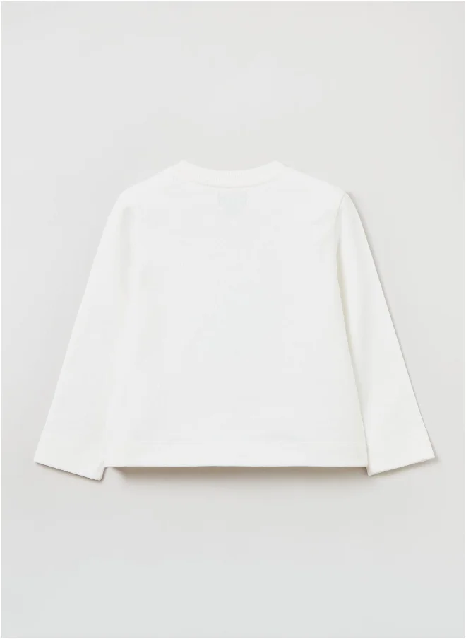 Ovs Ovs Sweatshirt In Cotton With Print