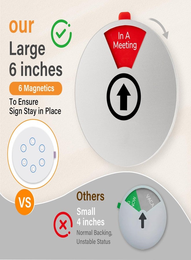 Bottle Pouch Office Door Sign, Do Not Disturb In A Meeting Sign, Working Remotely, Please Knock Sign - Image 4