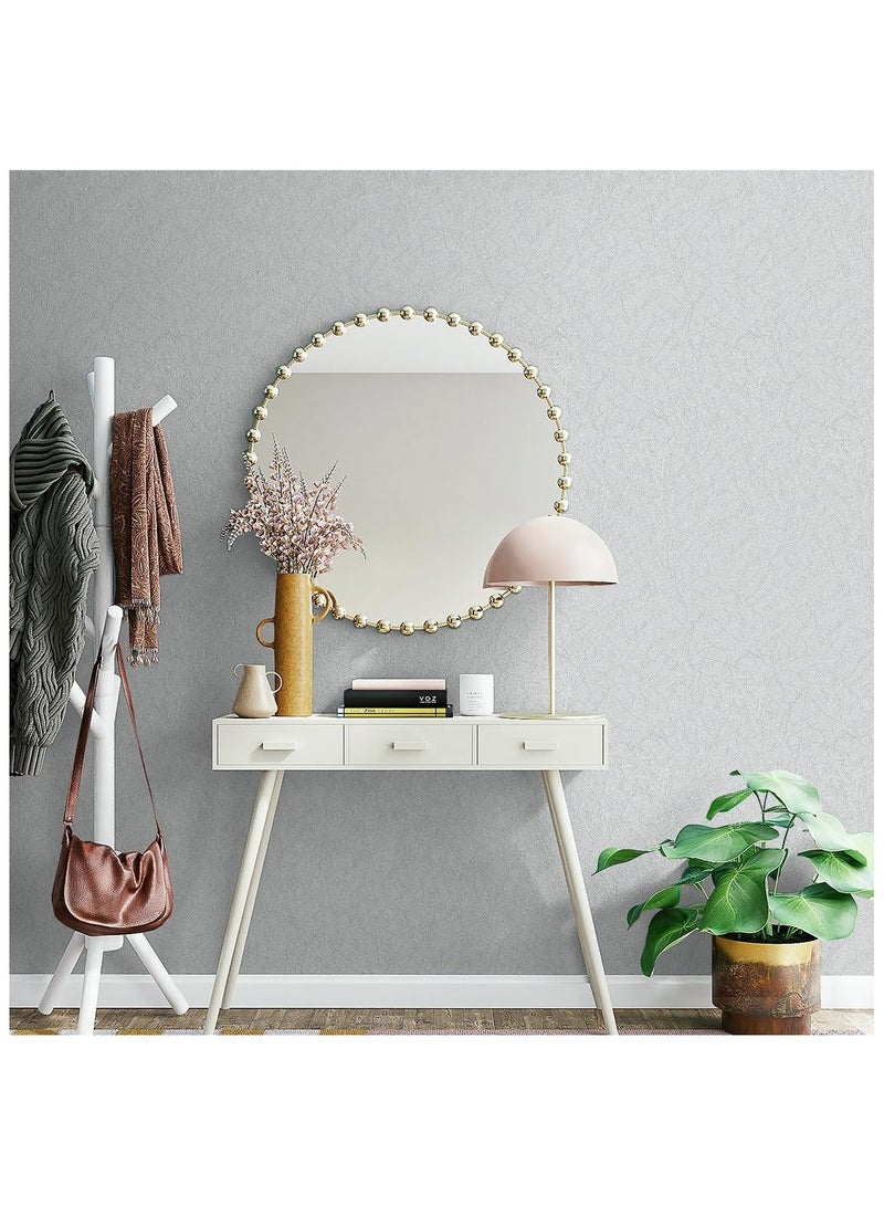 Anna 40cm x 5m Dark Gray Textured Thick PVC Self-Adhesive Wallpaper - Image 5