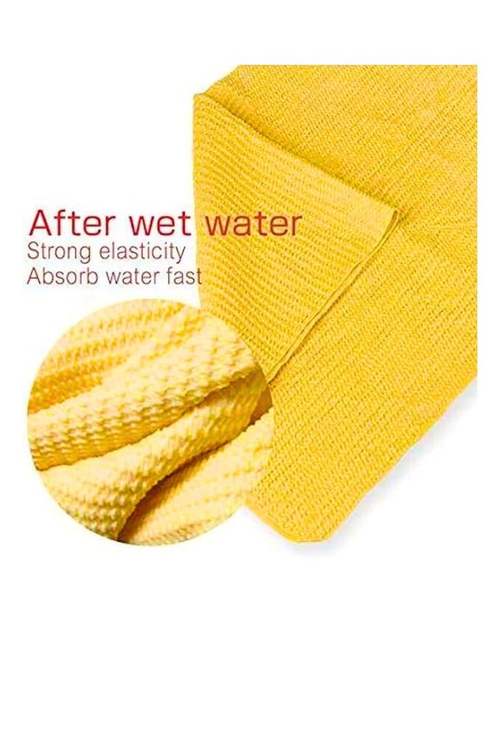 Chase Up 3D Synthetic Car Drying Towel, Water Absorbent Cloth for Cleaning, Dusting and Drying - Multipurpose for Kitchen, Boat, and Water Sports - Image 3