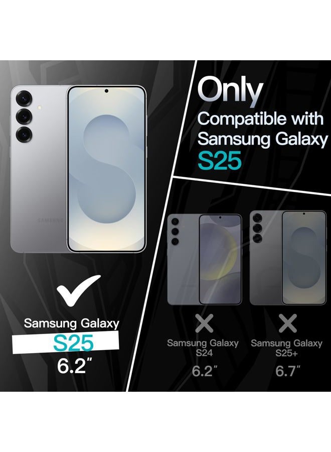Jetech حافظة نحيفة لجهاز سامسونج جالاكسي S25 5G، حماية كاملة لعدسة الكاميرا، غلاف هاتف واقي رقيق من TPU ناعم بلمسة نهائية غير لامعة، مضاد للصدمات (ظل فضي) - Image 2