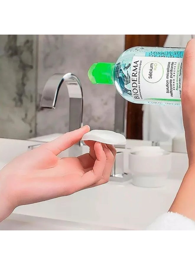 بيوديرما محلول ميسيل للتنظيف والتنقية سيبيوم H2O 250ملليلتر - Image 2