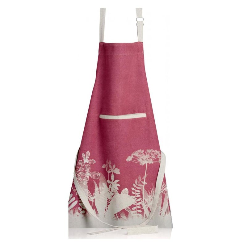 Evaos Pink Organic Cotton Kitchen Apron