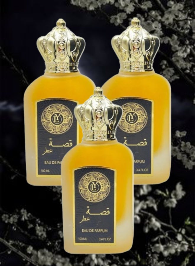 LY 3 Pieces Gissah Royal Perfume 100ML - Image 1