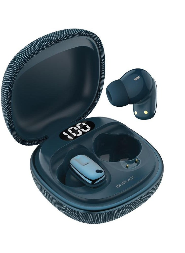 Gizmo Purity ENC Wireless Earbuds with MEMS Microphone / Bluetooth V5.4 / IPX5 Water Resistant / 6 Hours Play Time / 10 Meters Transmission Range - Blue  - Image 1