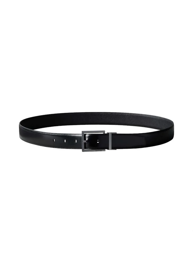 CALVIN KLEIN Square Buckle 32MM Adjustable Reversible Belt
