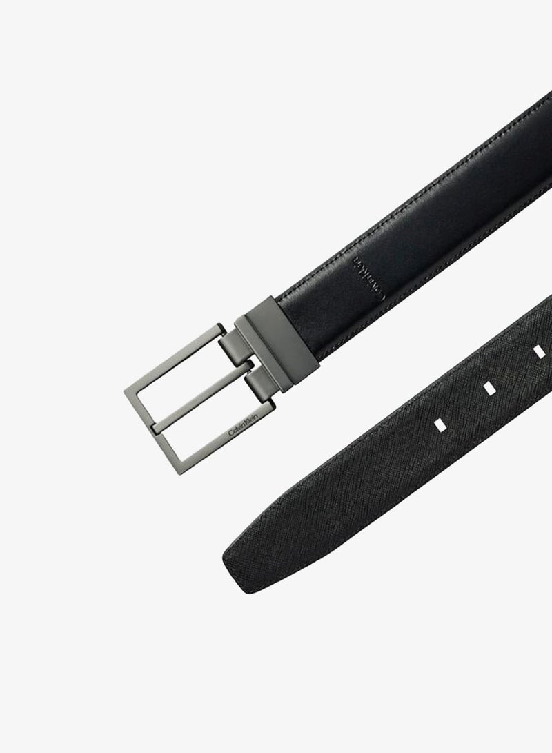 CALVIN KLEIN Reversible Full-Grain Leather Belt - Image 3