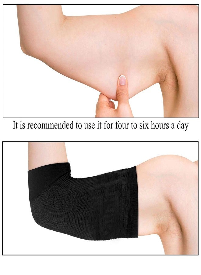 Geyoga 4 Pair Arm Wrap Shapers - Female Arm Trainers & Shapers for Women's Sport & Fitness (Black) - Image 3