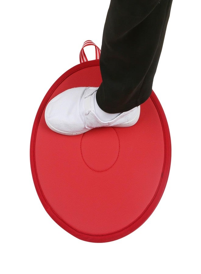 Ehucon Pivot Disc and Patient Transfer Board-Turning Devices for Elderly and Disabled,Pregnant Woman,Slide Boards Aid,Swivel Cushion 360 Degree Rotating Seat Cushion for Direction Change 15.7"Dia (Red) - Image 1