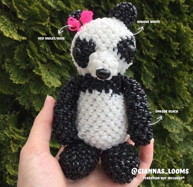 Rainbow LoomÂ® Black Rubber Bands with 24 C-Clips (600 Count) - Image 5