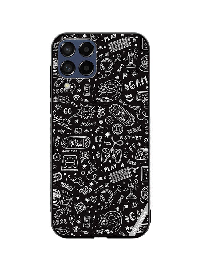 VR CREATIVE Protective Case Cover For Samsung Galaxy M33 Layer Design Multicolour - Image 1