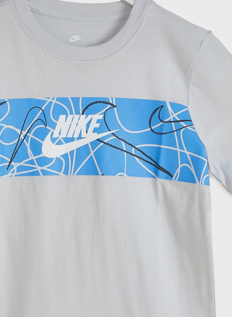 Nike Youth Nsw Futura Panel T-Shirt