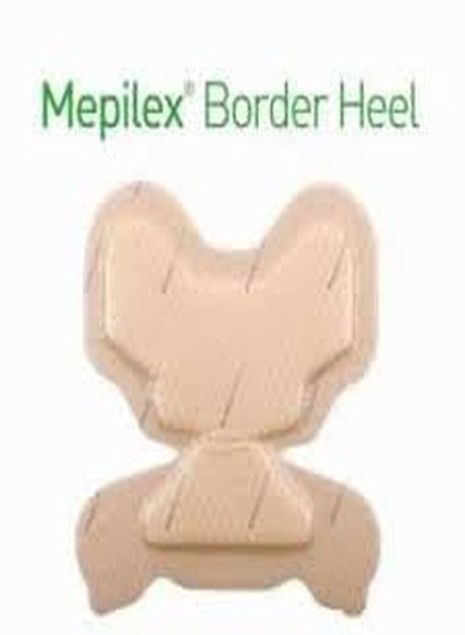Molnlycke Flex Heel with Safetach Technology Best for Protecting the Skin from Damage Caused by Pressure, Shear and Friction-Size-22 x 23cmx8.7 x 9.1inch - Image 4