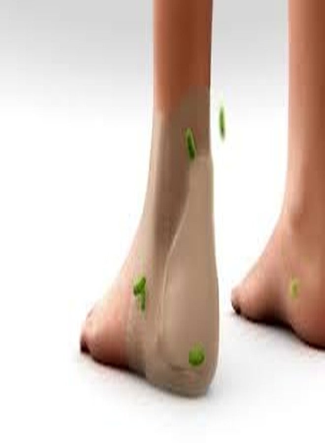 Molnlycke Flex Heel with Safetach Technology Best for Protecting the Skin from Damage Caused by Pressure, Shear and Friction-Size-22 x 23cmx8.7 x 9.1inch - Image 3