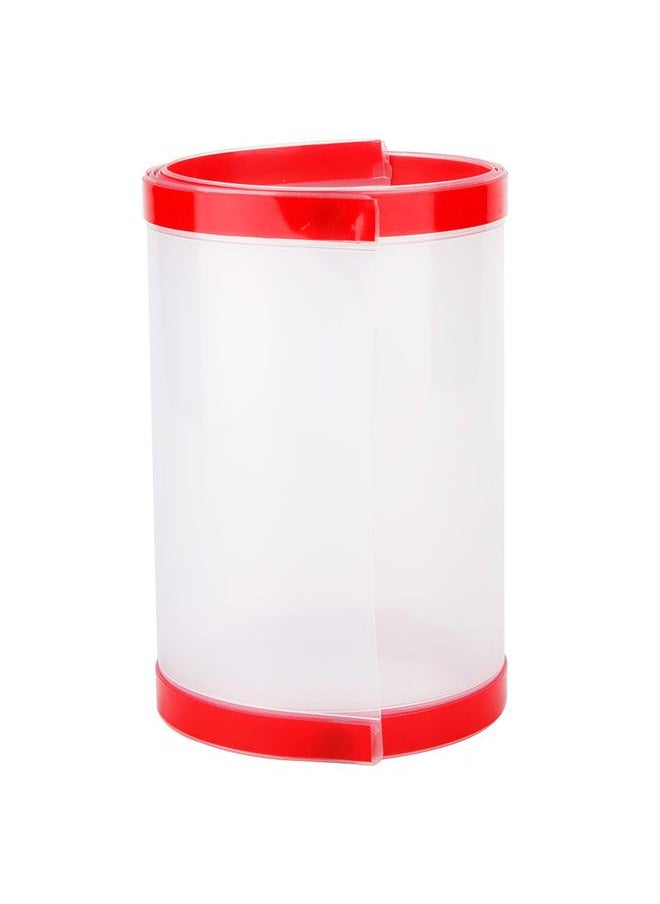 Thoraya Safety Door Hinge Protector Cover Finger Pinch Security Guard for ChildrenTransparent 120x17cm  - Image 1