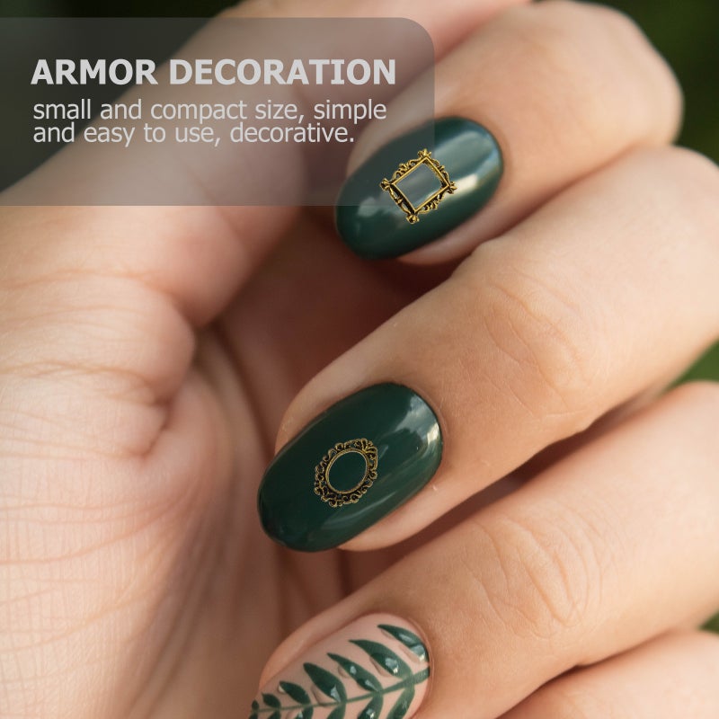 💄 إطار صغير لتزيين فن الأظافر بحجم مدمج وتصميم قديم - Image 4